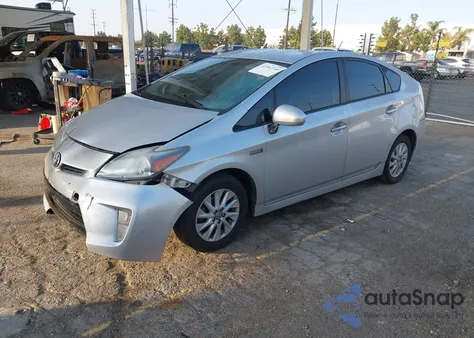 2012 Toyota Prius Plug-In z USA, uszkodzony, nr VIN JTDKN3DP0C3023560